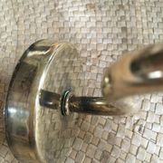 Swan neck sconce
