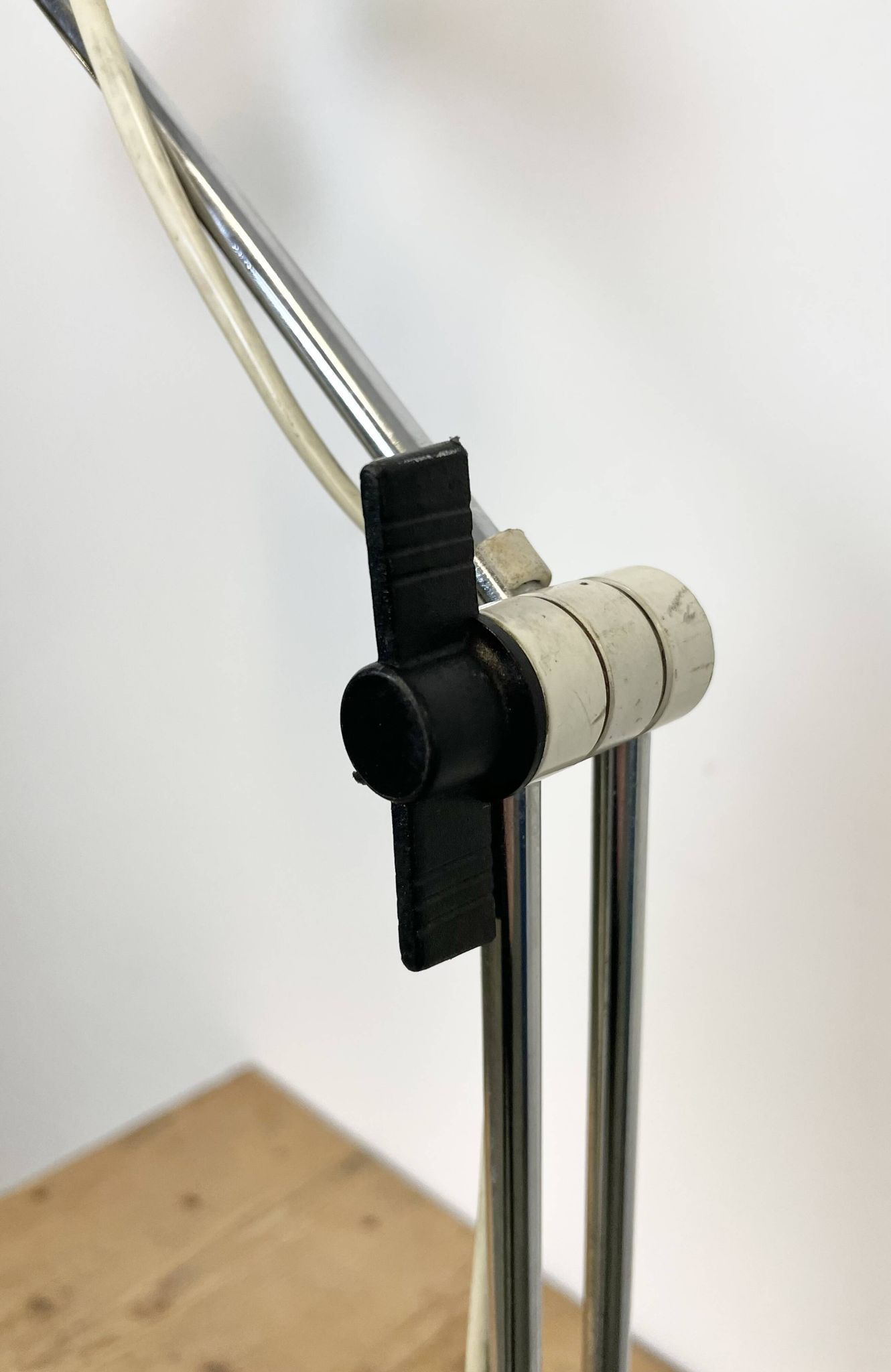 White table lamp by josef hurka for napako, 1960s