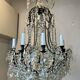 Grand lustre cage italien