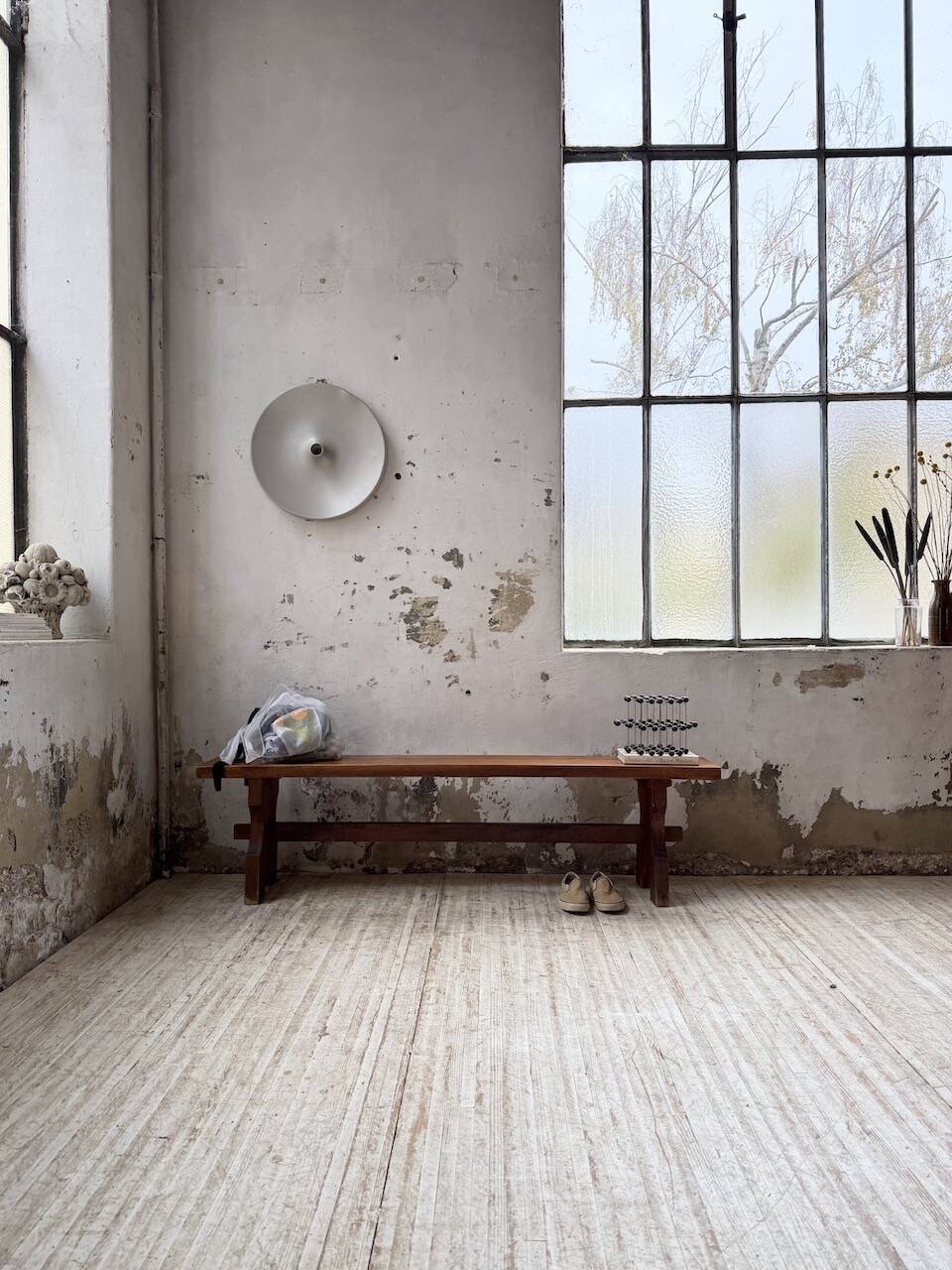 Walnut bench 1900 175cm