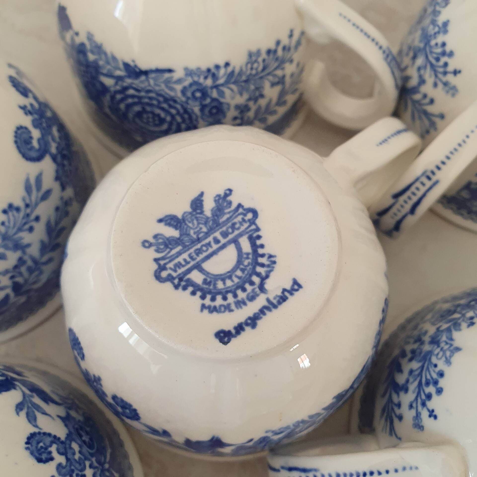 Villeroy & Boch collection Burgenland / Coffee service tea cups saucers