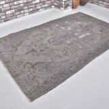 Grey Handknotted Area Rug sku 1510