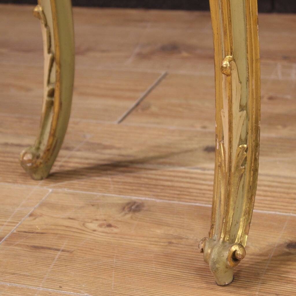 Mid-20th century Italian lacquered console table