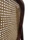 Vintage wooden folding chair with webbing seat 60s minimalist design