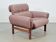 Vintage Teak Leather Armchair from Coja, Netherlands, 1960s