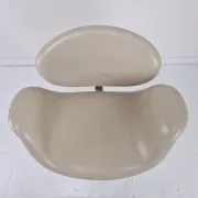 Set of 8 "Little Tulip" Chairs by Pierre Paulin for Artifort in Leather