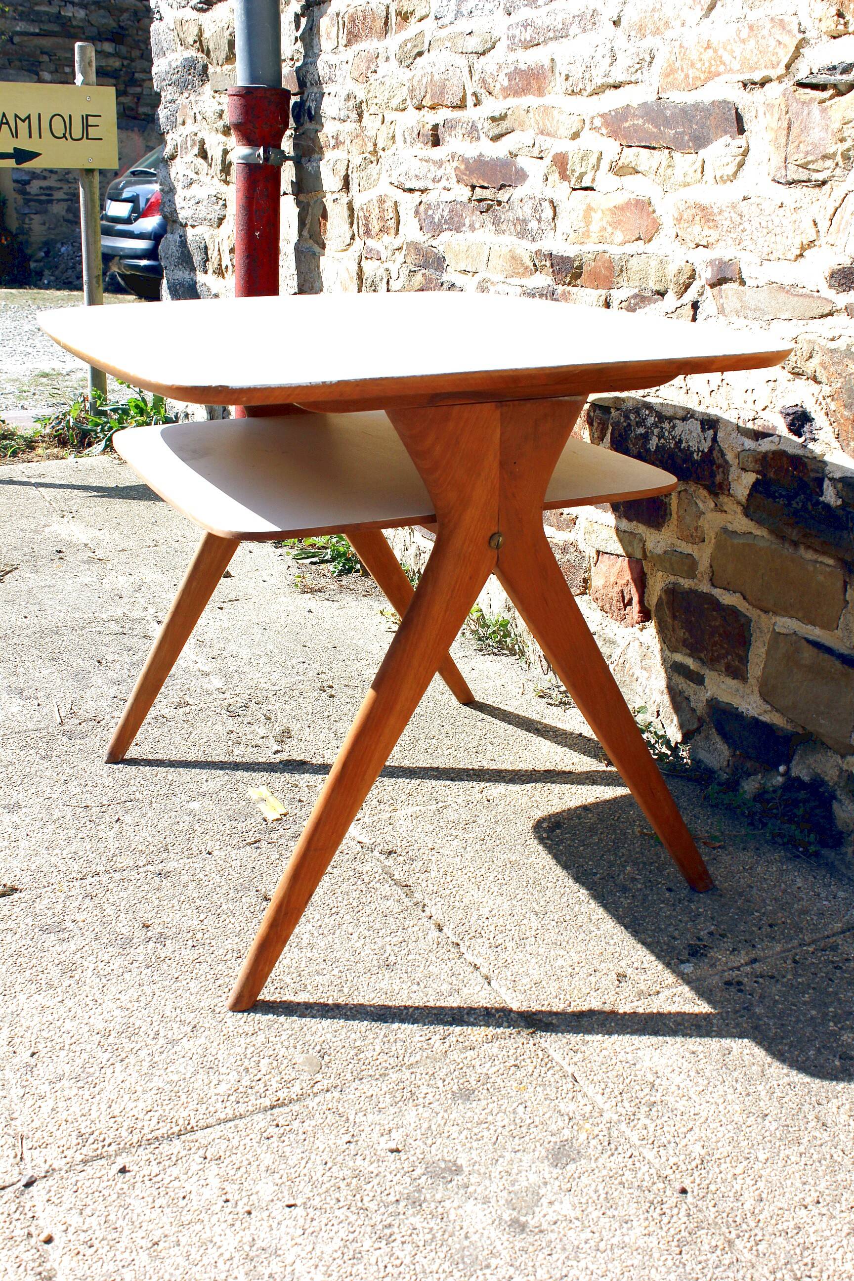 Vintage Scandinavian coffee table from the 50s/60s