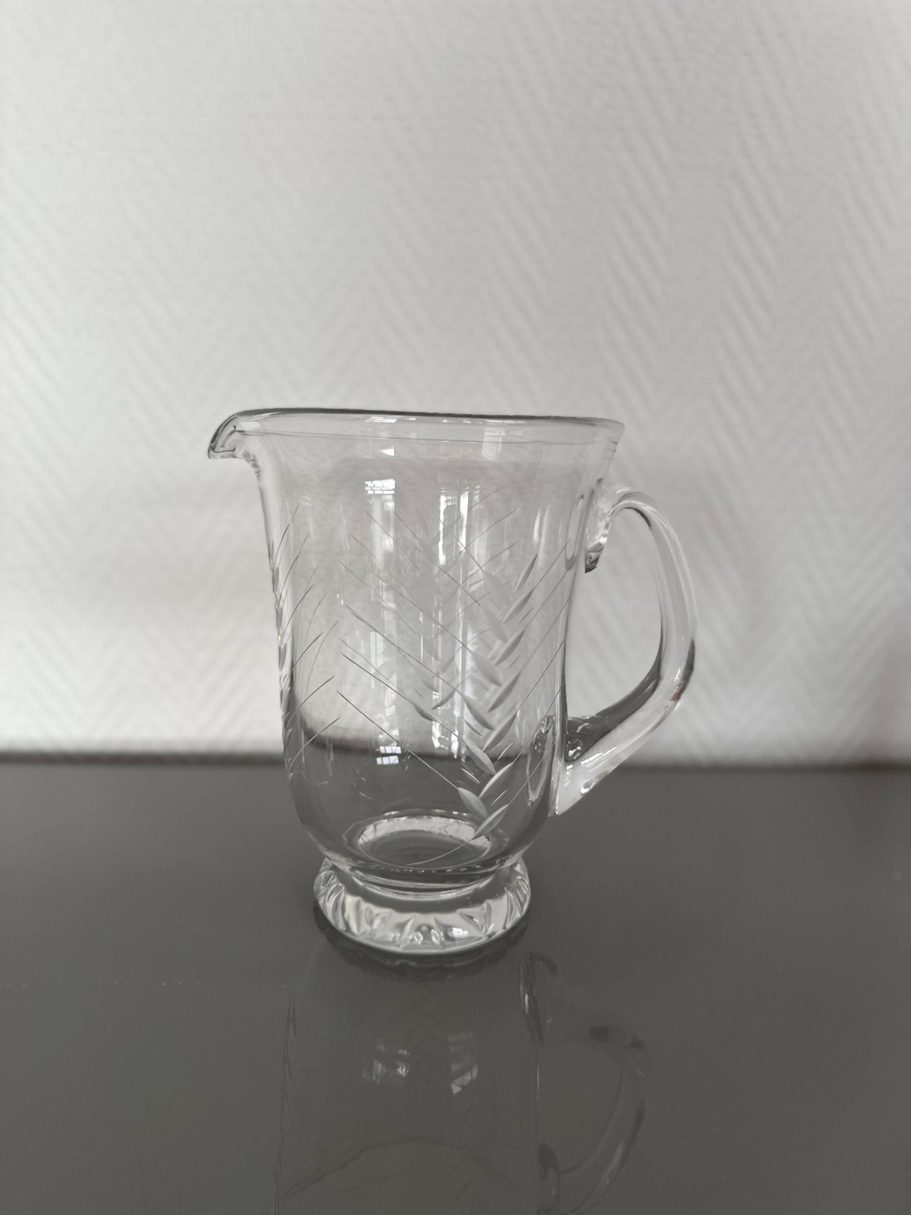 DAUM crystal glass set, KIM EPIS collection - 1950s