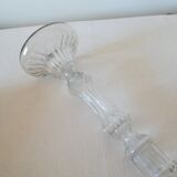Glass candlestick