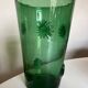 Xxl vase in sun-blown glass italian work empoli 1960
