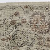 Grey Oushak Area Rug