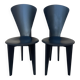 Pair of Calligaris chairs from the 1980s.