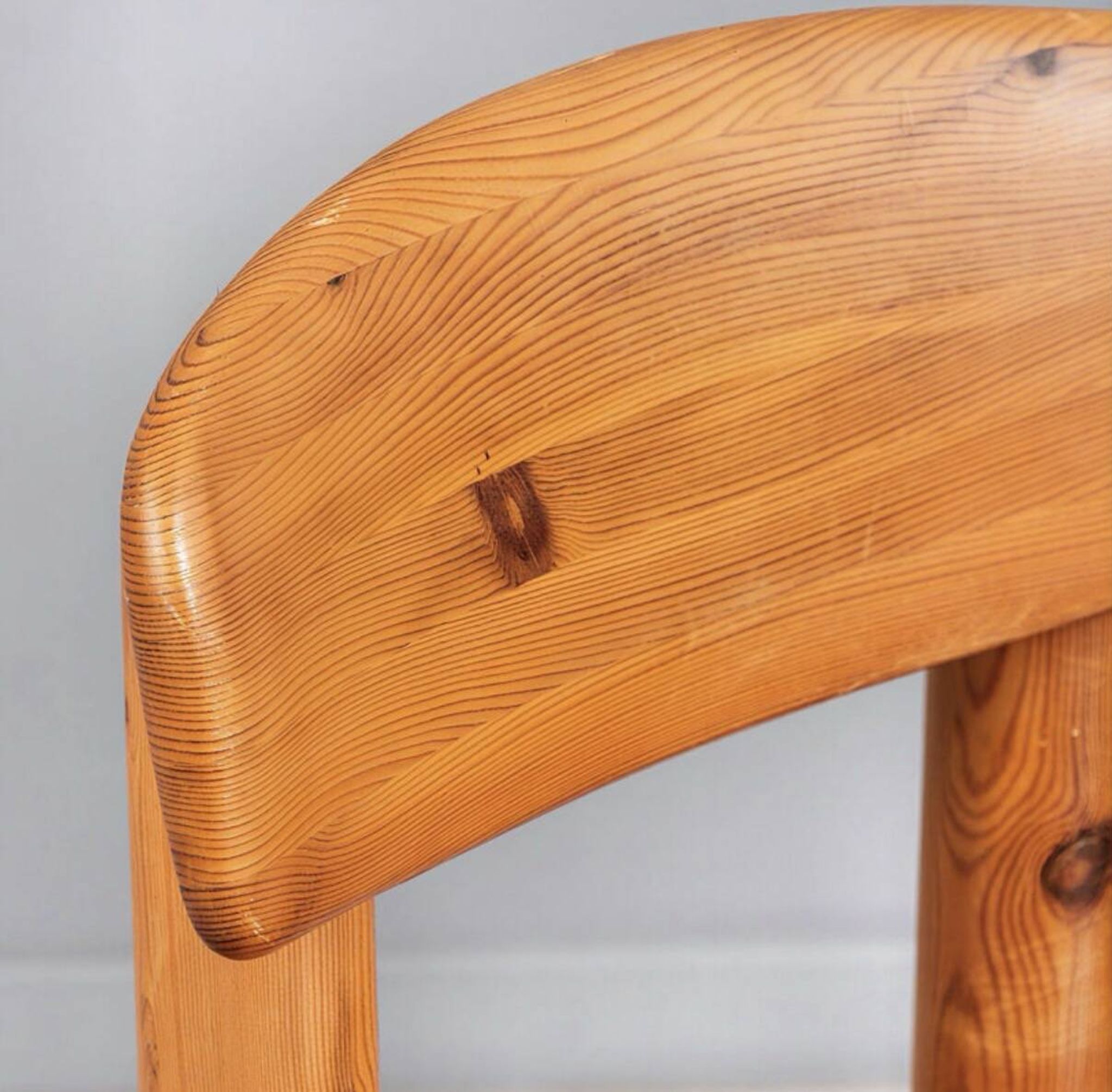 Set of 3 Scandinavian chairs by Rainer Daumilier.