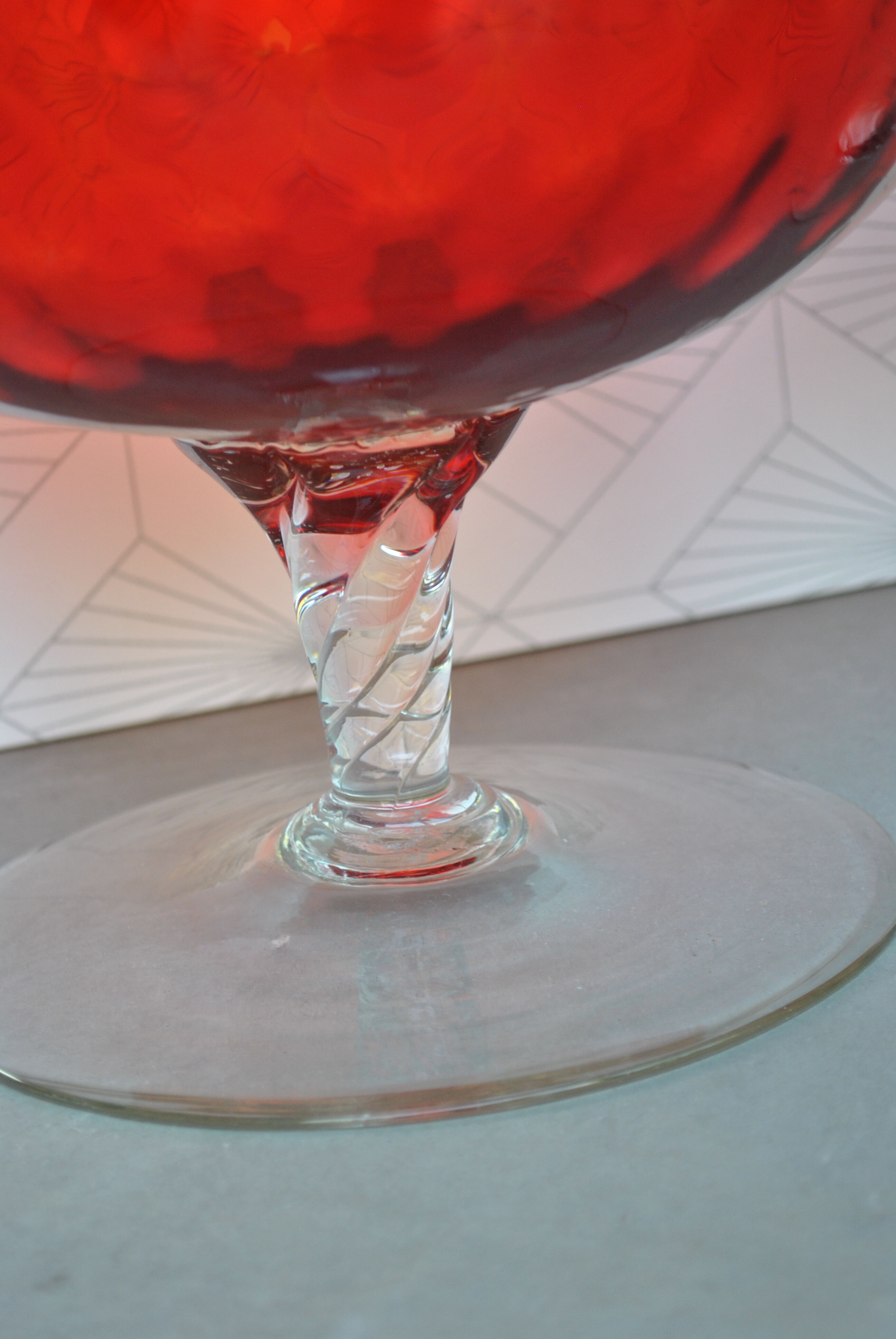 Paire de vases coupe Empoli