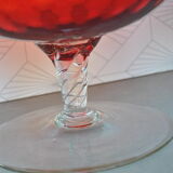 Pair of vases cut Empoli