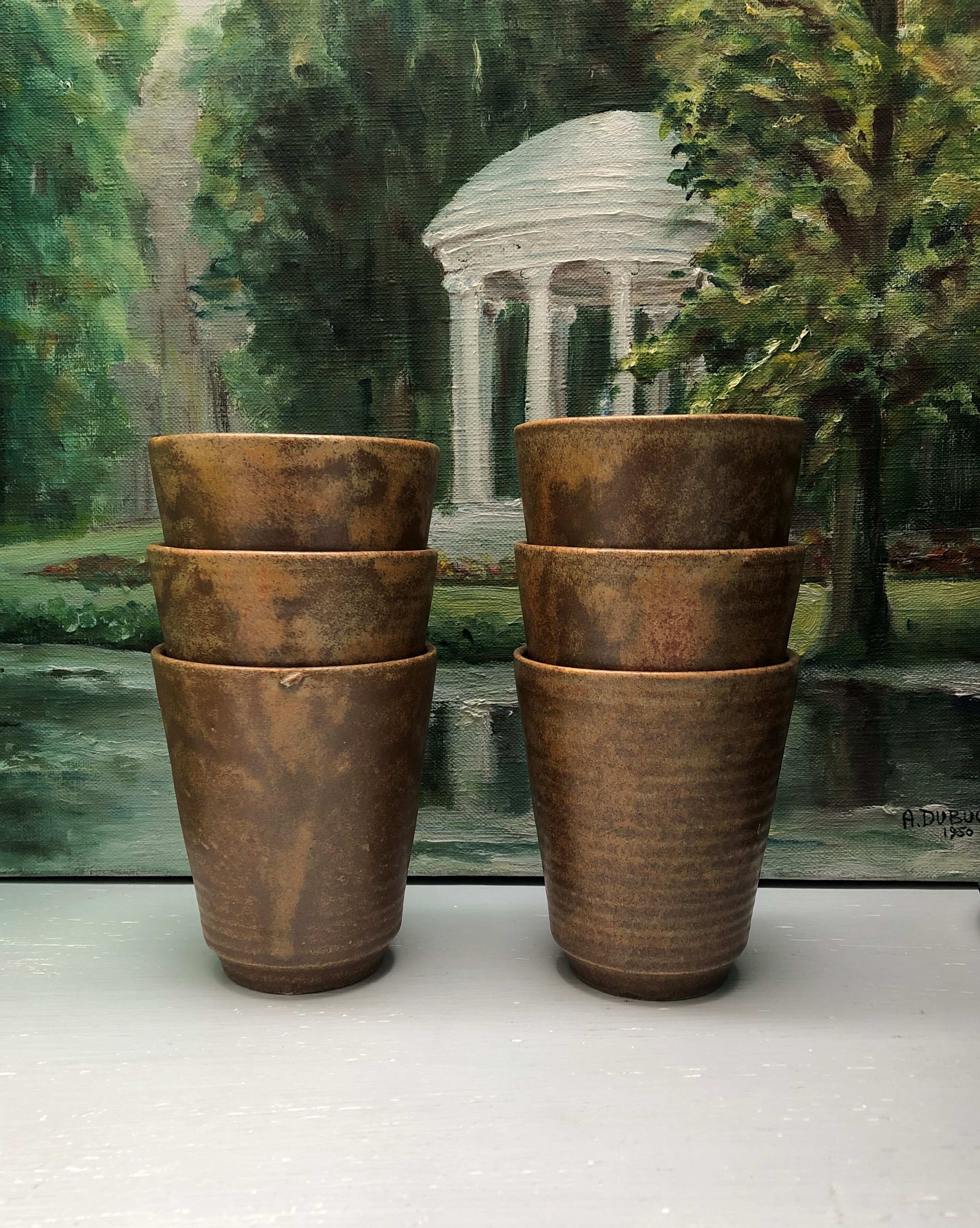 Set of 6 Gres glasses