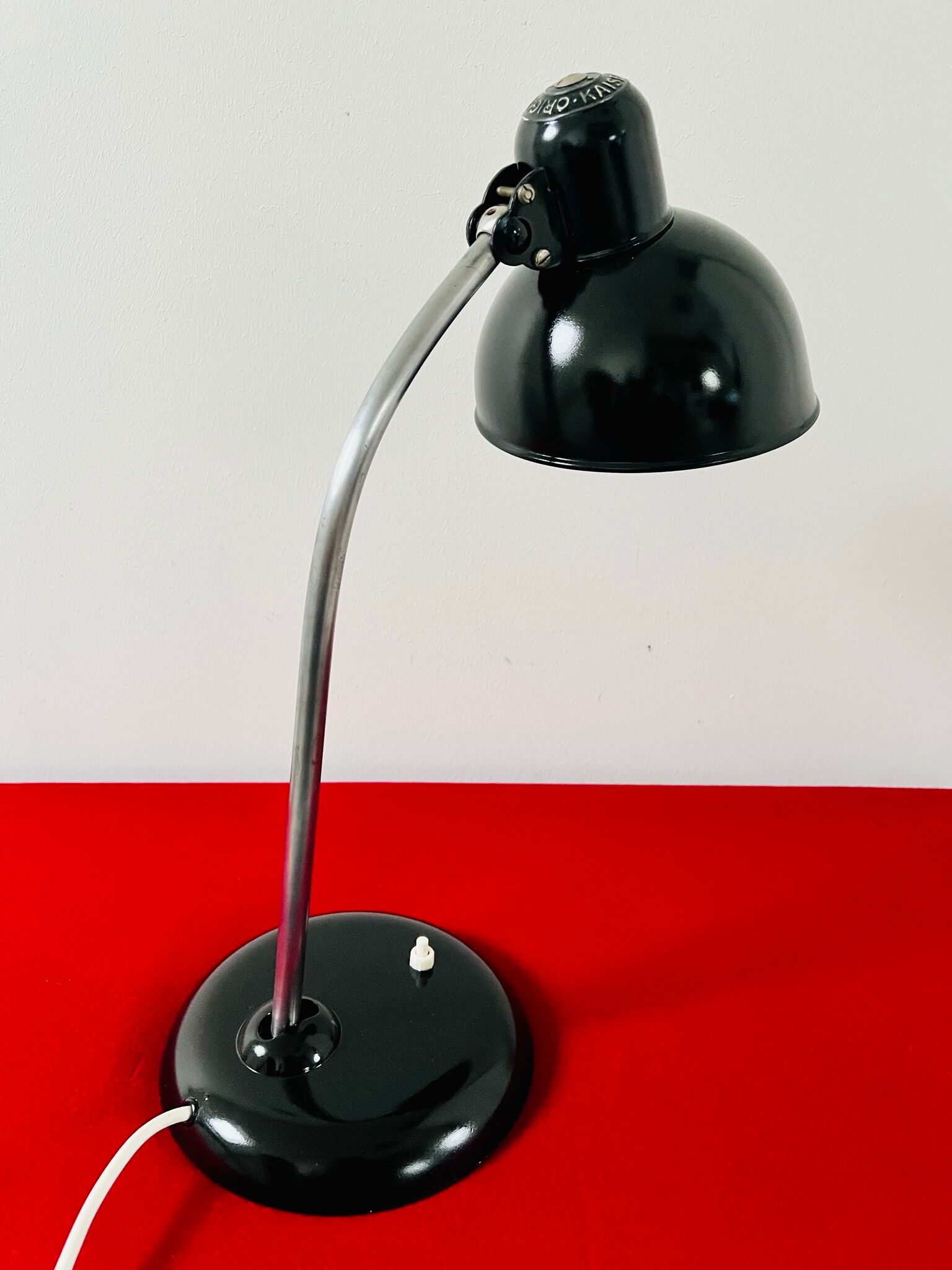 Lampe de bureau modèle 6551 Christian Dell Bauhaus 1930s