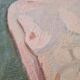 Portrait of a nude on a stool 1923