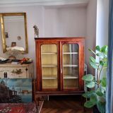 Glazed English bookcase