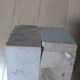 Art Deco marble bookends in café au lait from the 1930s