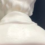 Ancient and charming sculpture depicting Louise Brongniart, daughter of the...