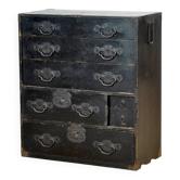 Japanese Tansu chest of drawers, circa 1870