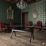 Desk from the 1980s-90s - Cidue production