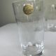 6 verres gravés