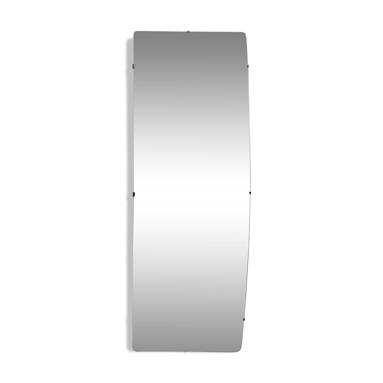 Scandinavian teak mirror 128x47cm