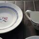 Dinnerware set for 6 people 15 pieces Sarreguemines model Marianne