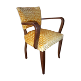 Fauteuil bridge art déco 1940