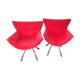 Paire de fauteuils pliants