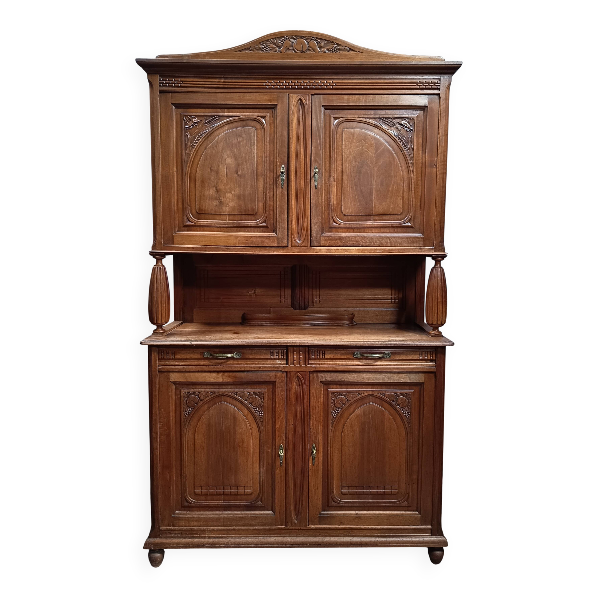 Art Deco walnut sideboard