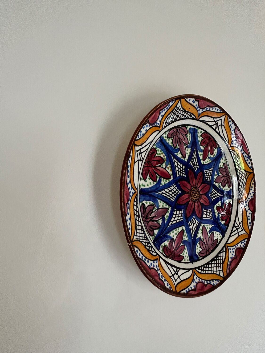 Spanish ceramic plate