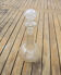 Old art deco style glass wine decanter