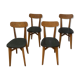 Lot of 4 chairs bistro Luterma
