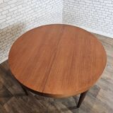 Table scandinave en teck 1960