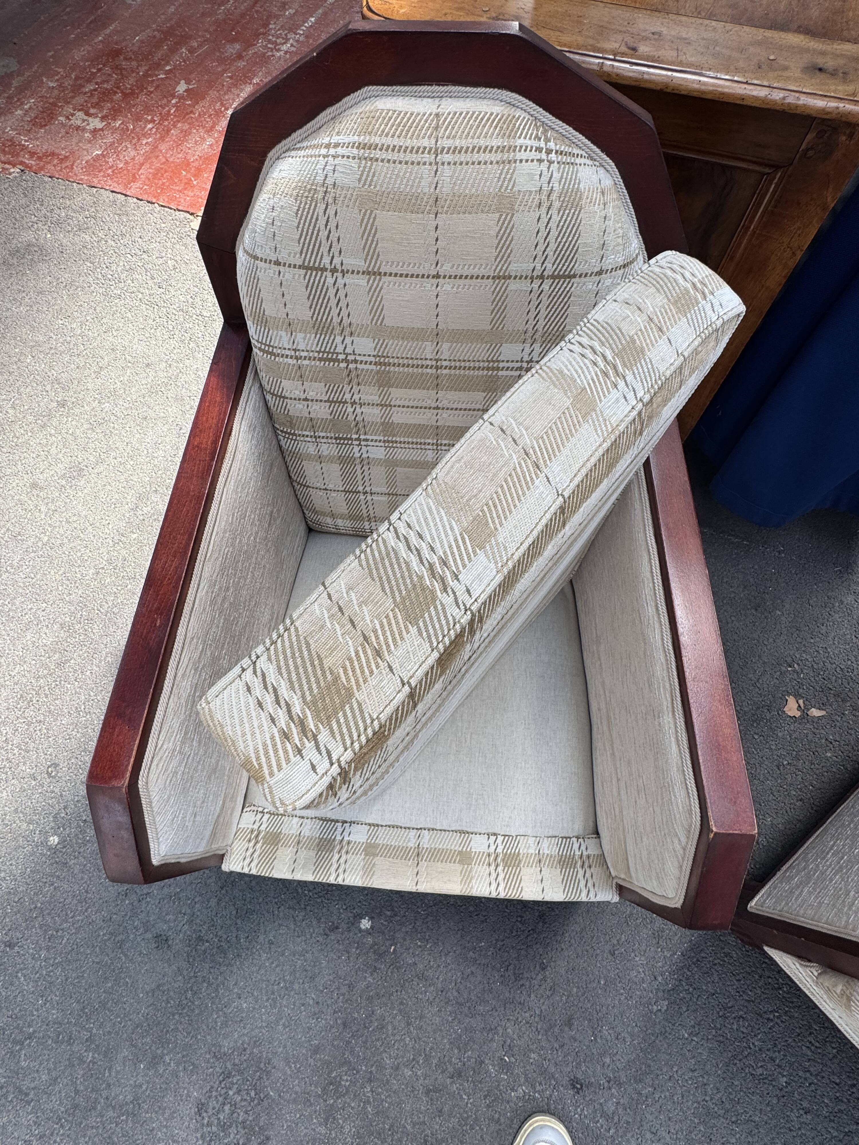 Art Deco armchairs