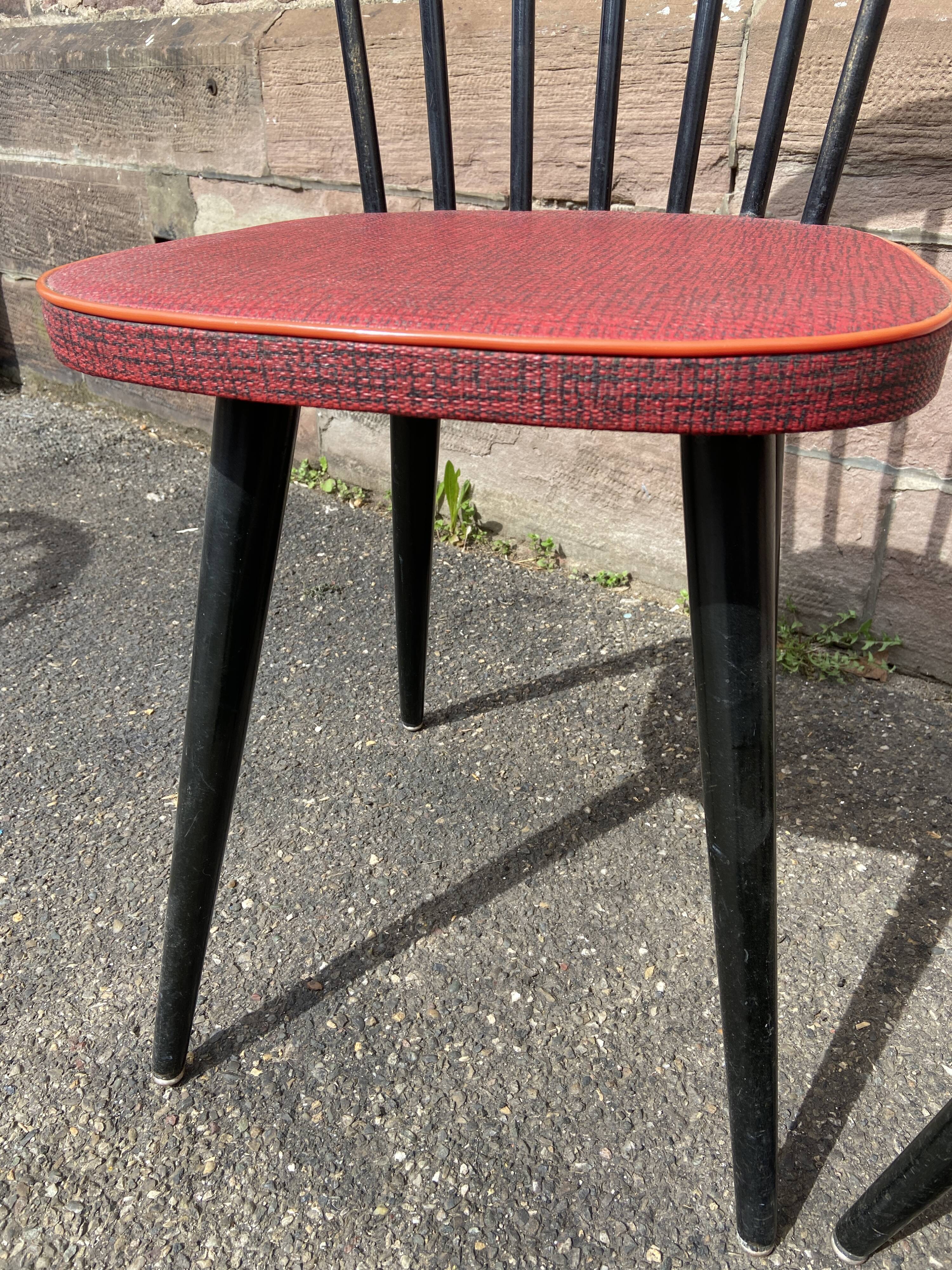 2 chairs Baumann 1950