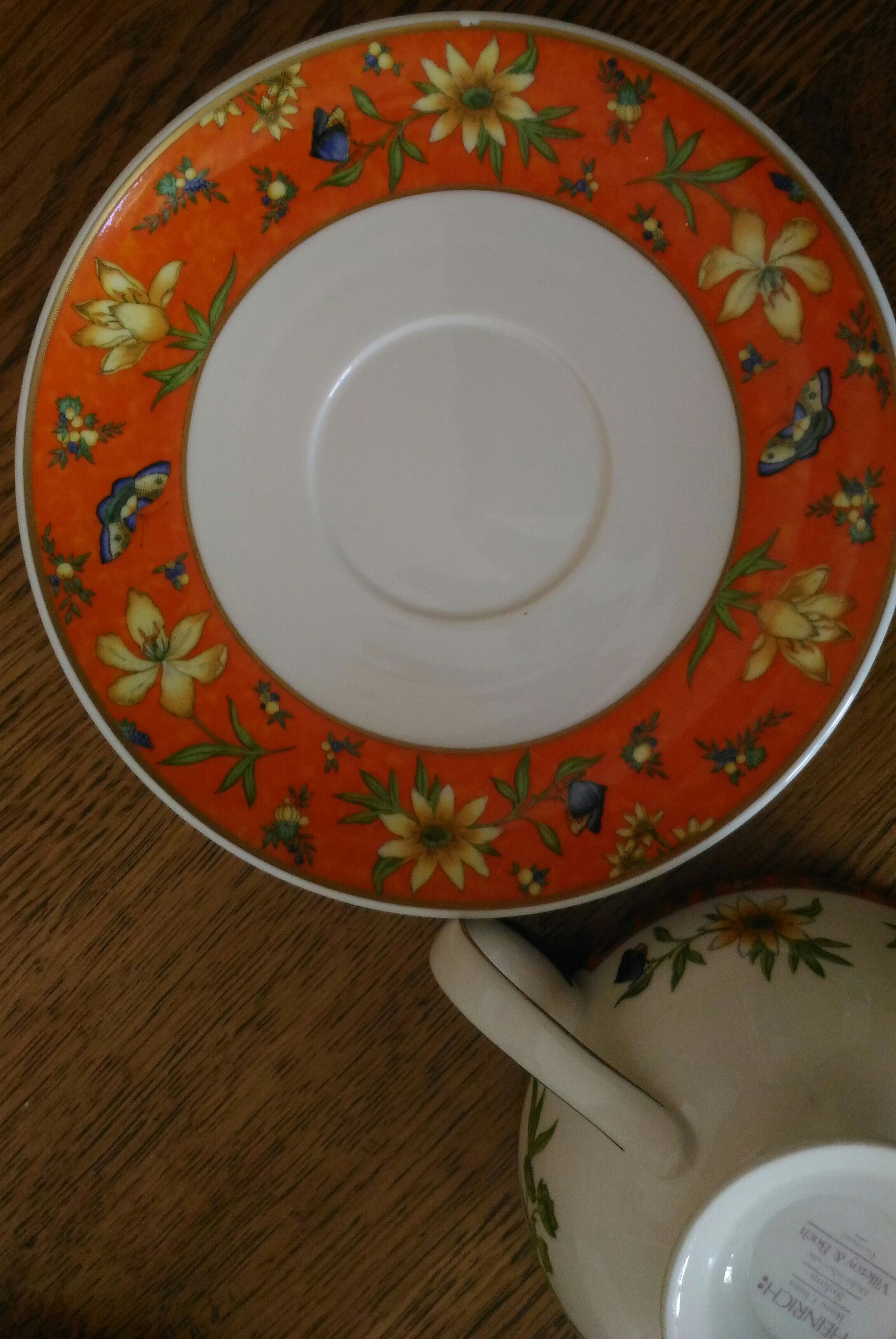 Tea tasse and soucoupe Villeroy and Boch selina series