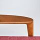 Original scandinavian armchair Stefan, restored, 1960s icon, pink