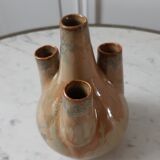 Vase soliflore en céramique / grès années 60-70