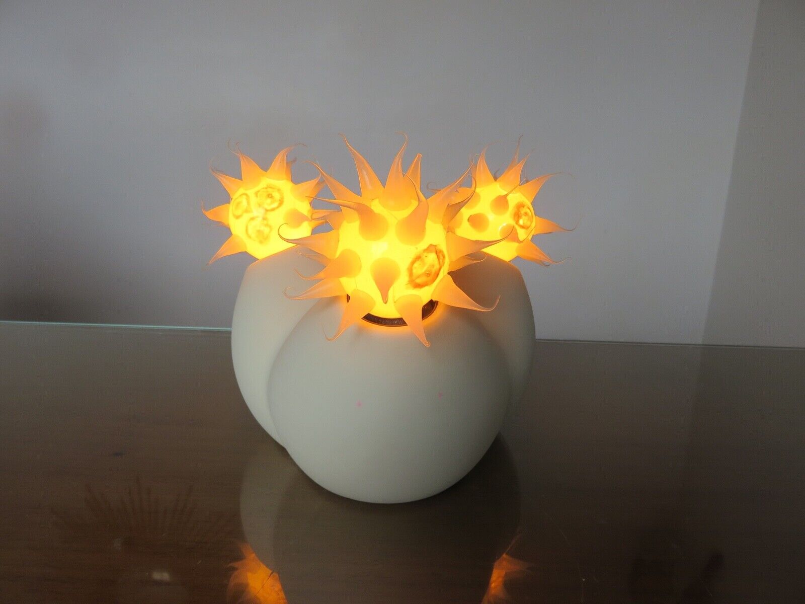 Pair of lamps "virus" by Yuval Albudy 1970