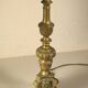 Bronze candlestick lamp