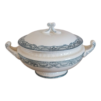 Tureen Terre de Fer Salins model Directoire