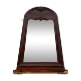 Antique Christian VIII Mirror in Mahogany from around the Year 1860s