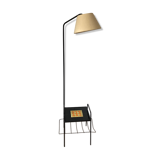 E-reader magazine holder vintage ceramic floor lamp