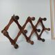 Porte manteau accordéon bois