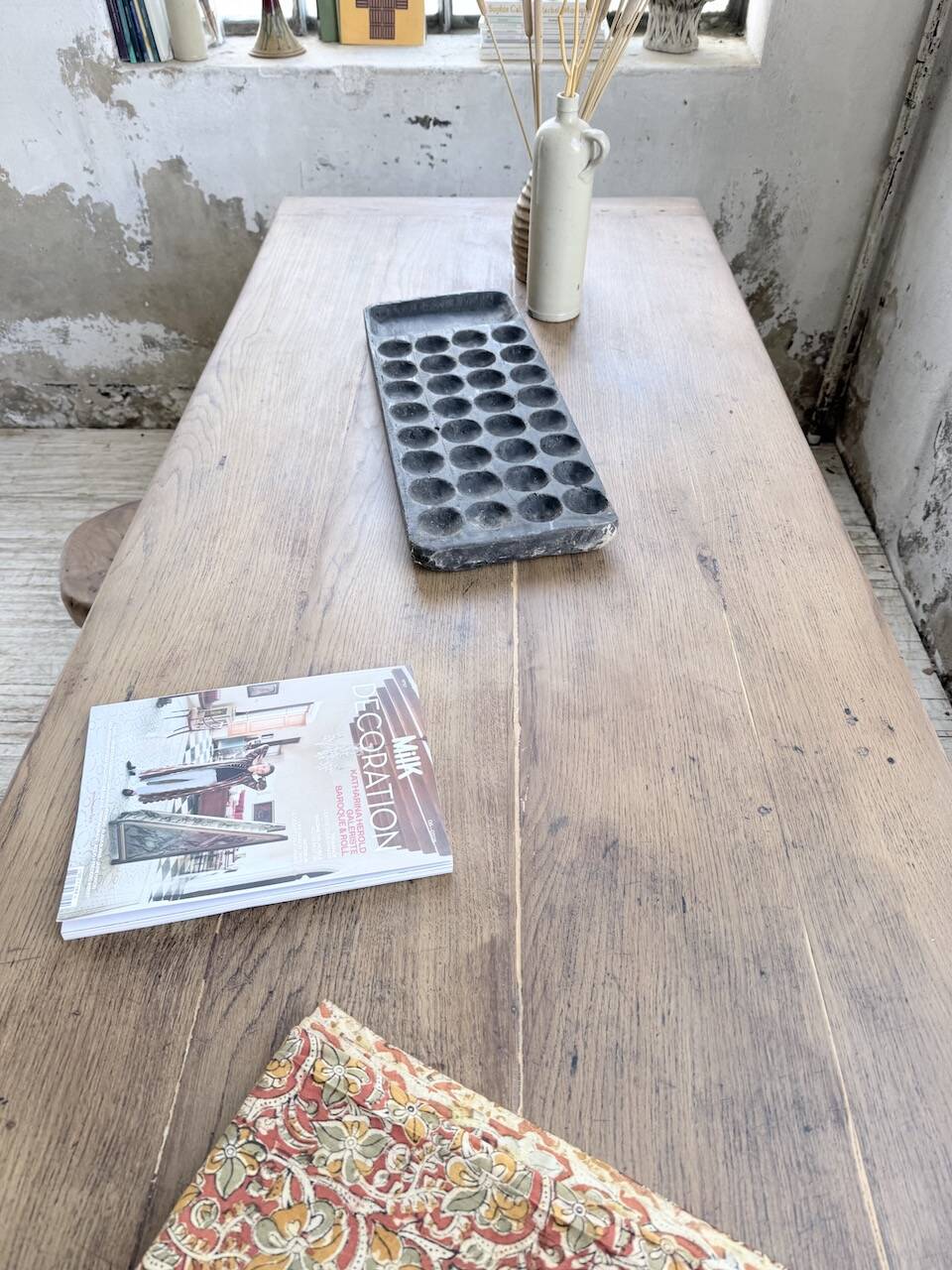 XL oak farmhouse table 1950 235cm