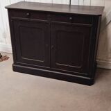 Antique black sideboard